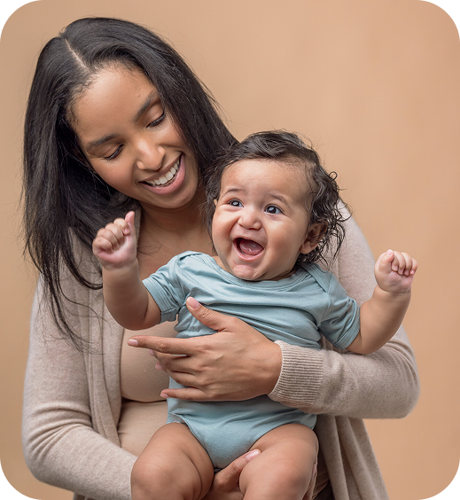 [Translate to Spanish (Reborn):] Mother with Baby