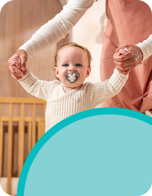 [Translate to Spanish (Reborn):] Baby with soother