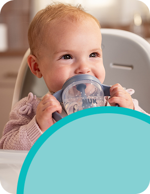 [Translate to Spanish (Reborn):] Baby with Straw Cup