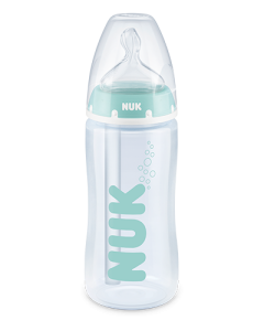 Compra Nuk Biberon Fc+ Tc Cristal 0-6 M Silicona Niño 240Ml. al mejor  precio.