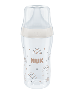 Biberón NUK Perfect Match con tetina de silicona suave 260ml