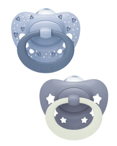 Chupete NUK First Choice Classic de Silicona Día y Noche 0-36 Meses