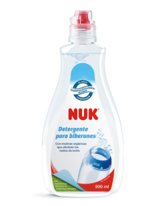 Detergente para tetinas, biberones y chupetes 500ml NUK