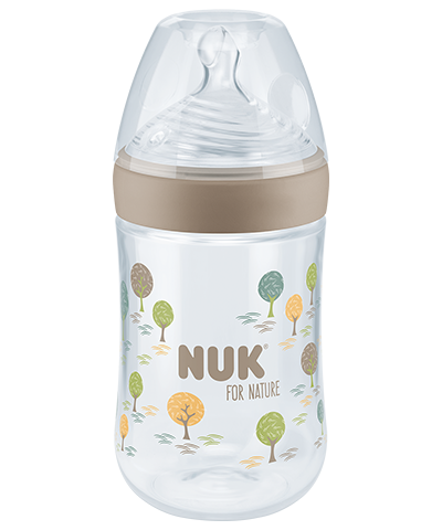 NUK for Nature baby bottle with Temperature Control