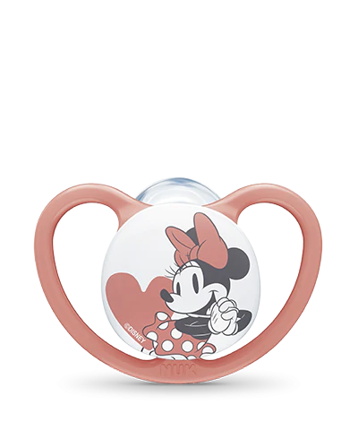 NUK CHUPETE SILICONA SPACE MICKEY Y MINNIE 18-36M 2UDS
